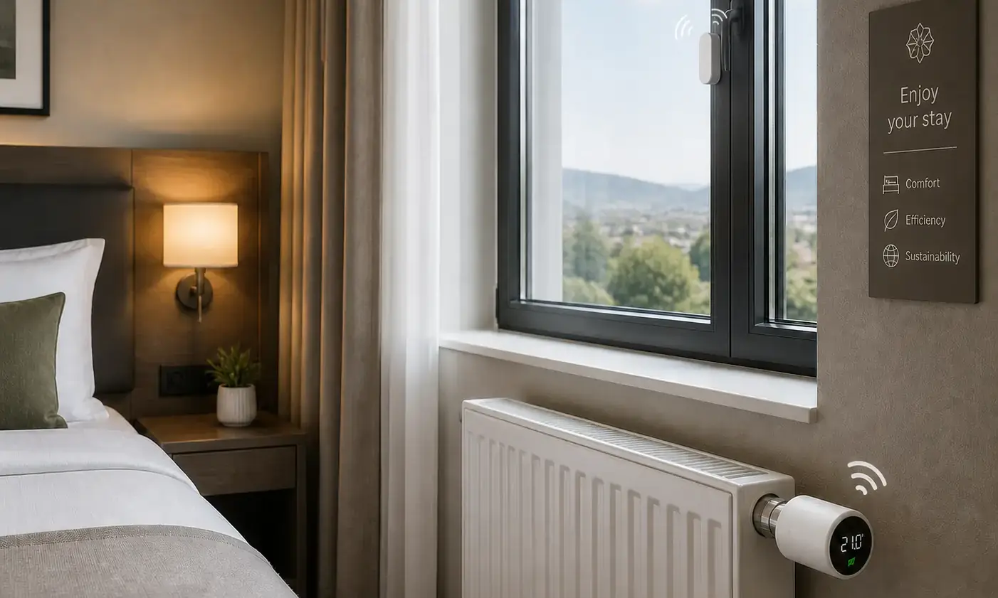 Funkgesteuerte Thermostate und Sensoren